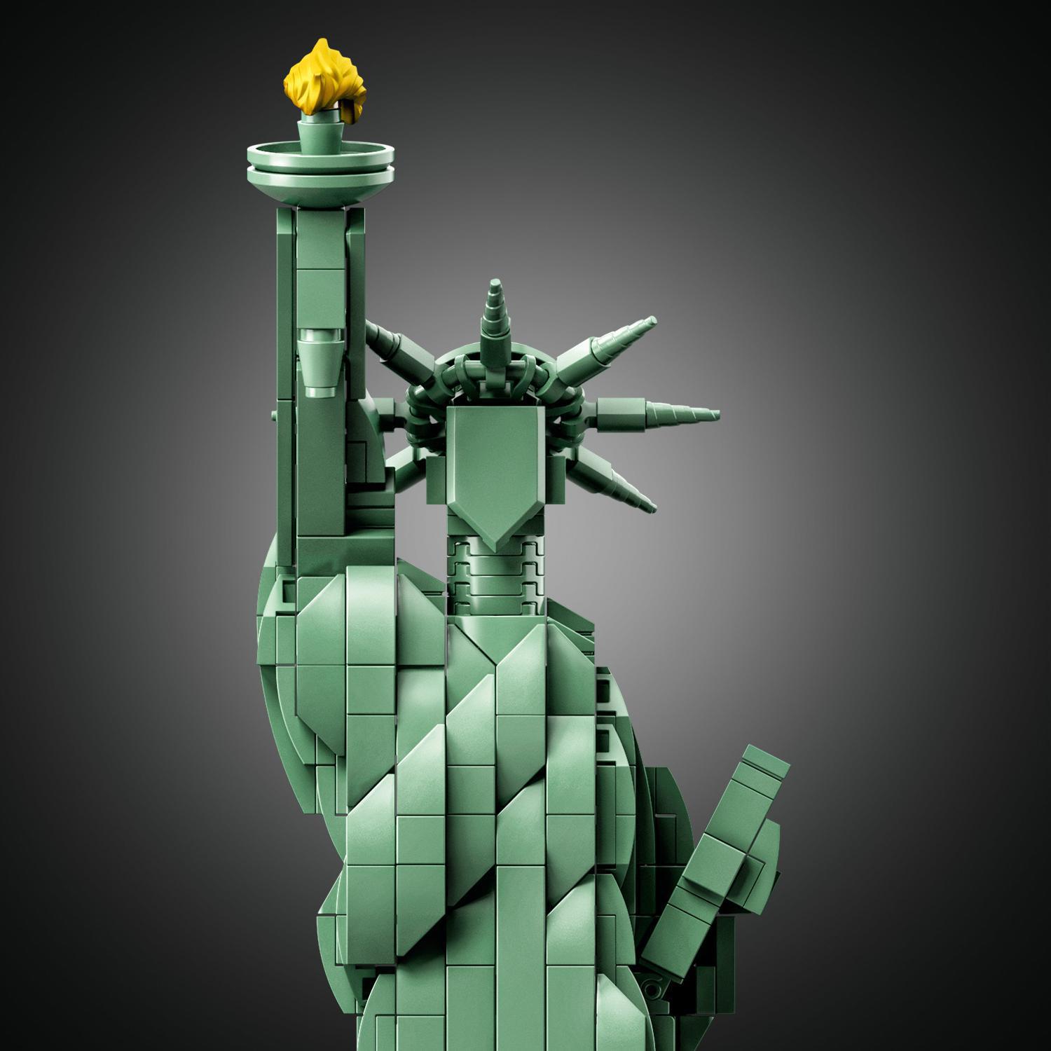 Maqueta para Construir Estatua de la Libertad de Nueva York LEGO Architecture - 21042 6