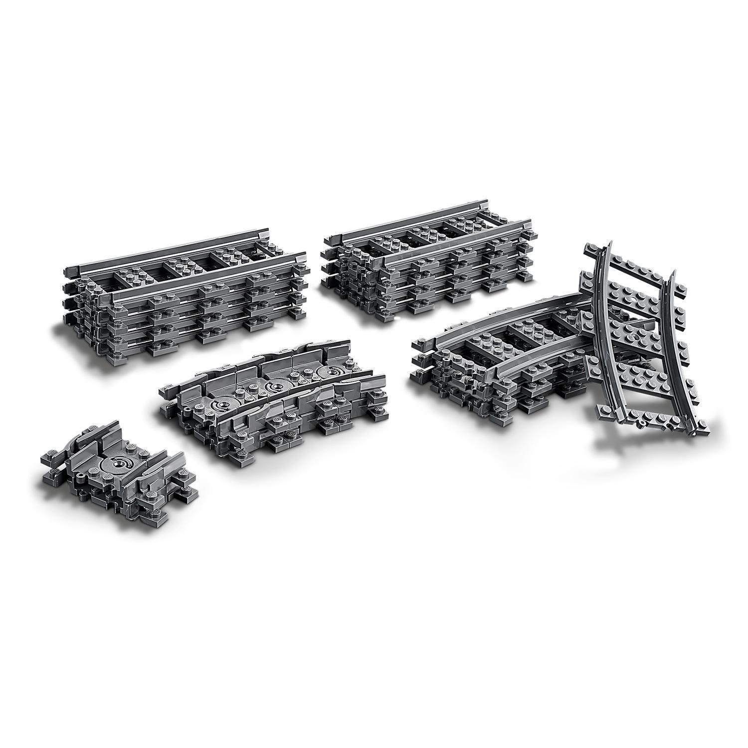 Set de Accesorios de Construcción Vías para Tren de Juguete LEGO City Trains - 60205 3