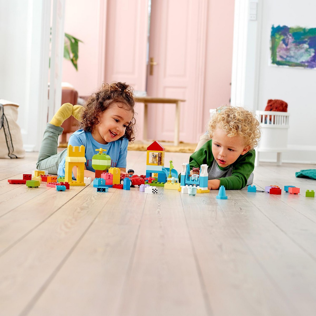Juguete de Construcción Creativo Caja de Ladrillos Deluxe con Coche y Accesorios LEGO DUPLO - 10914 2
