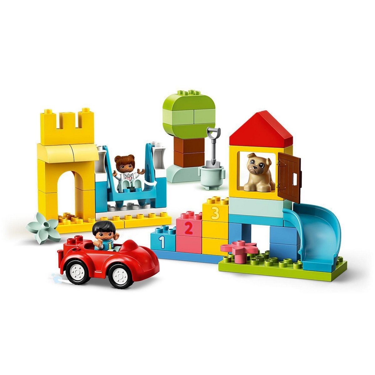 Juguete de Construcción Creativo Caja de Ladrillos Deluxe con Coche y Accesorios LEGO DUPLO - 10914 6