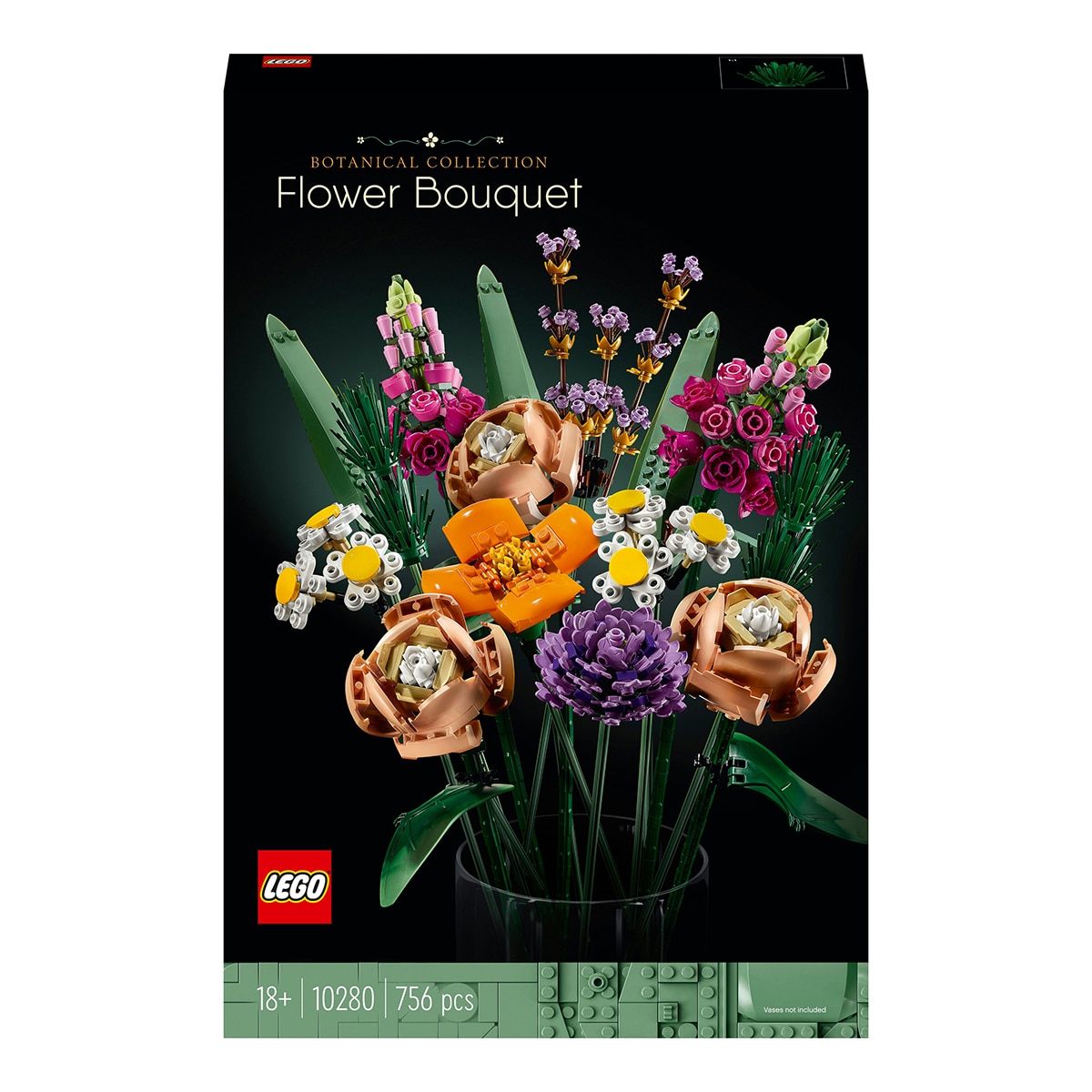 Imagen 0 de Set de Construcción Ramo de Flores Colección Botánical LEGO Icons - 10280