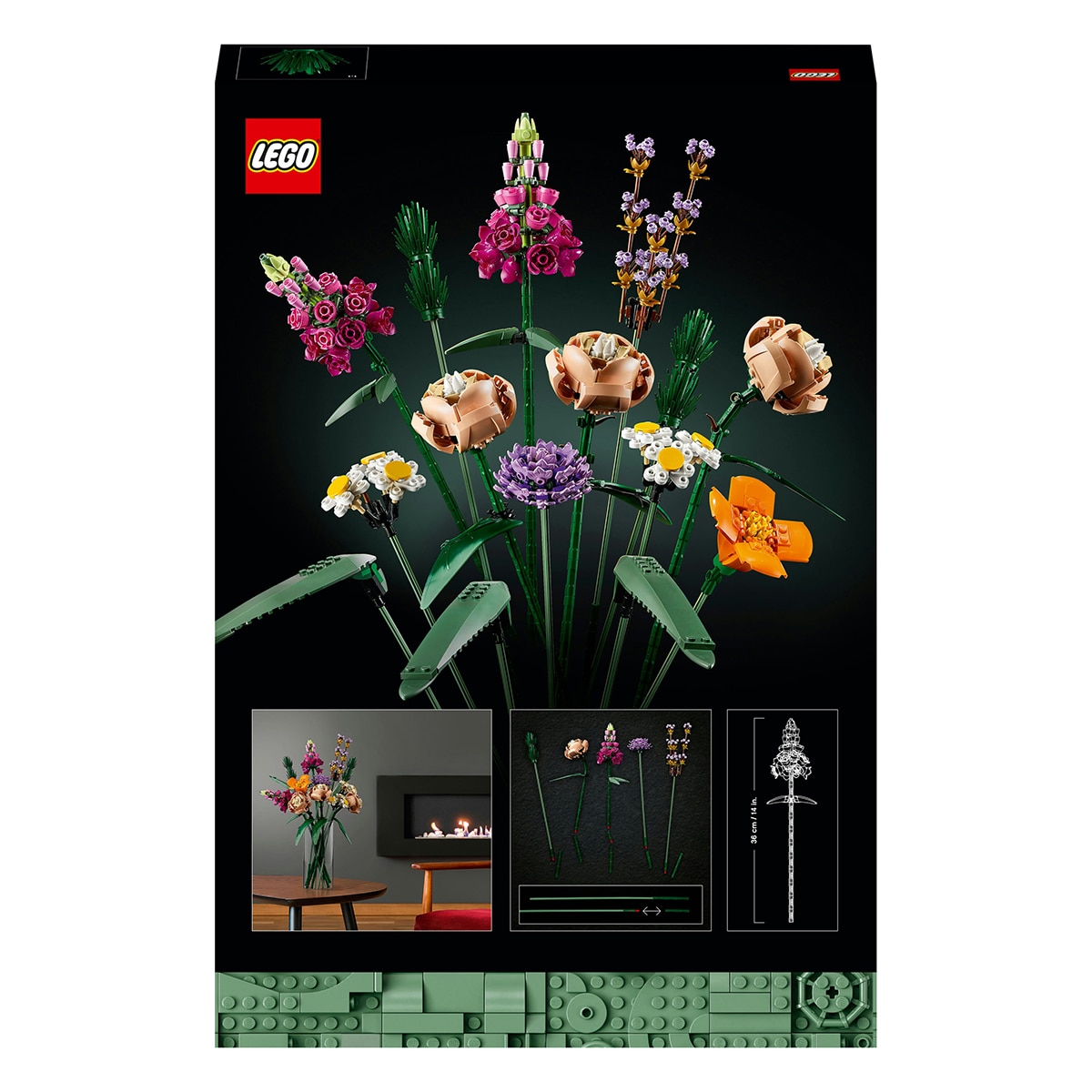 Set de Construcción Ramo de Flores Colección Botánical LEGO Icons - 10280 10