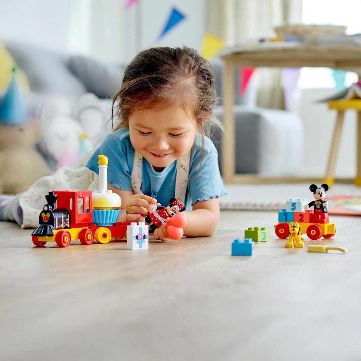 Juguete de Construcción Educativo Tren de Cumpleaños de Mickey y Minnie con Pluto LEGO DUPLO - 10941 3