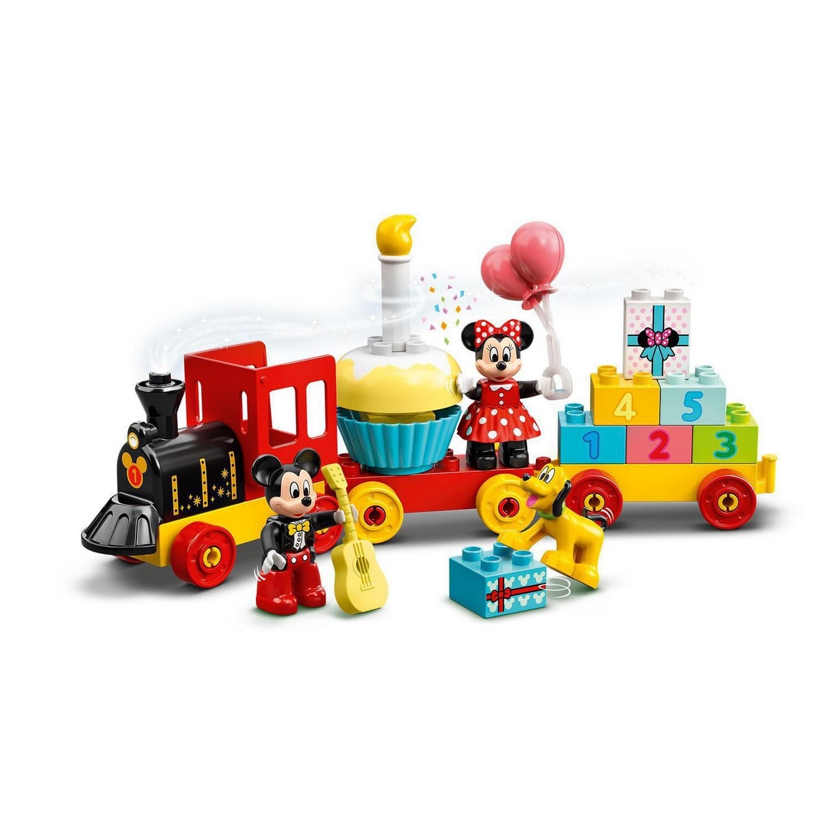 Juguete de Construcción Educativo Tren de Cumpleaños de Mickey y Minnie con Pluto LEGO DUPLO - 10941 4