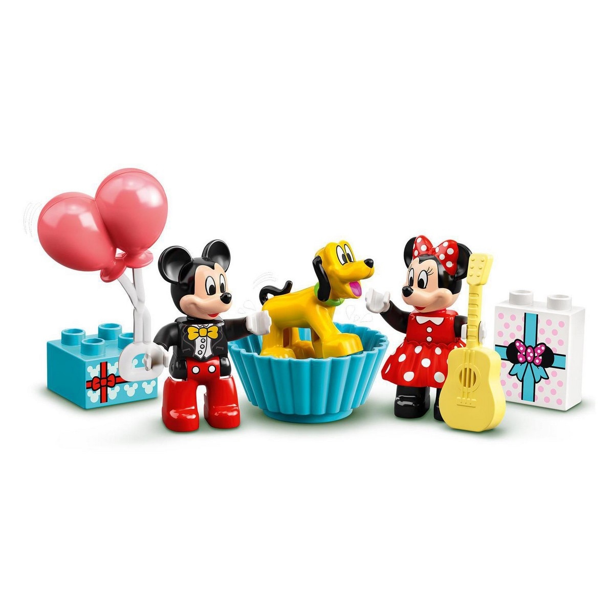 Juguete de Construcción Educativo Tren de Cumpleaños de Mickey y Minnie con Pluto LEGO DUPLO - 10941 5