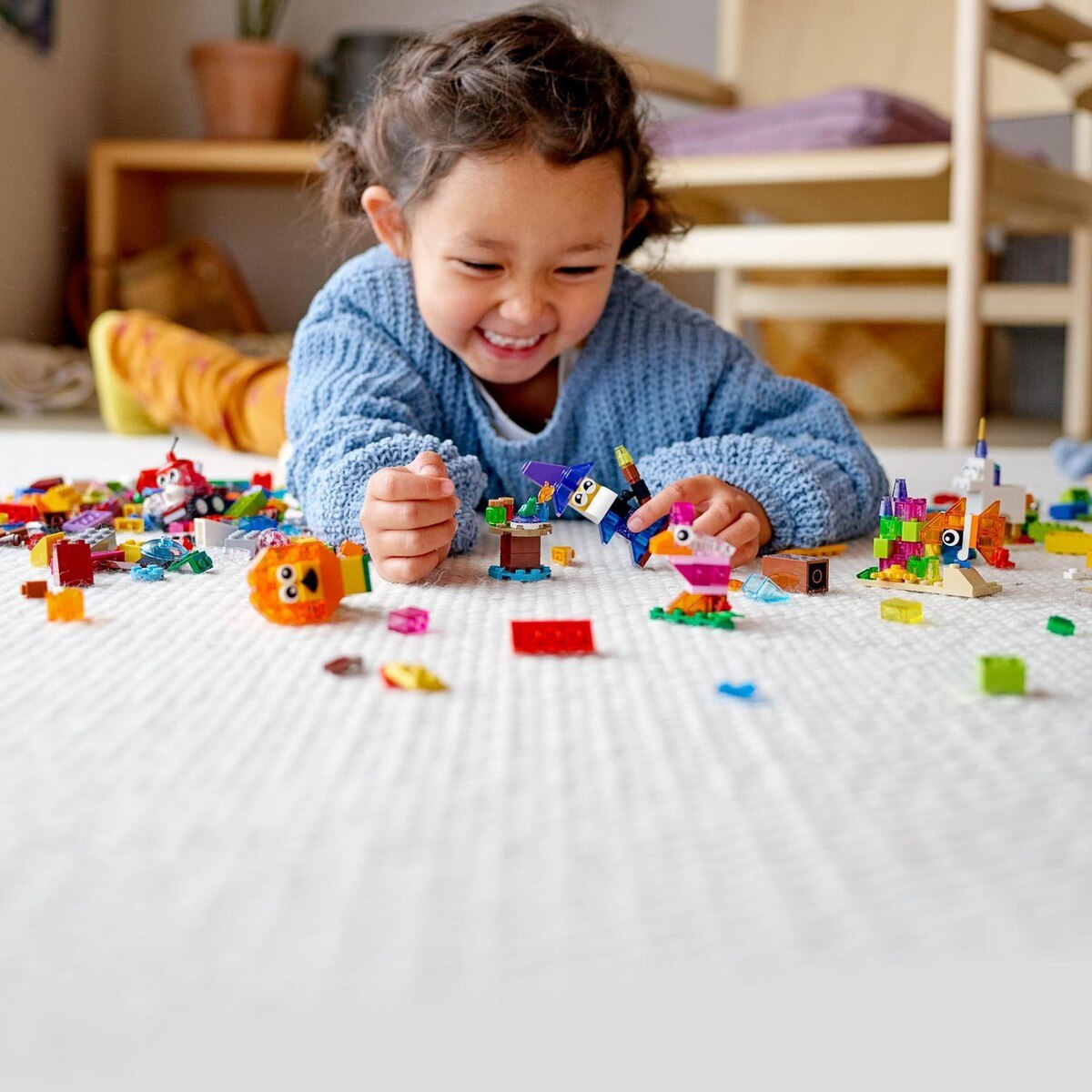 Set de Construcción Ladrillos Creativos Transparentes LEGO Classic - 11013 3
