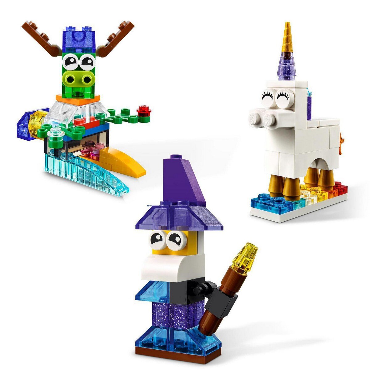 Set de Construcción Ladrillos Creativos Transparentes LEGO Classic - 11013 6