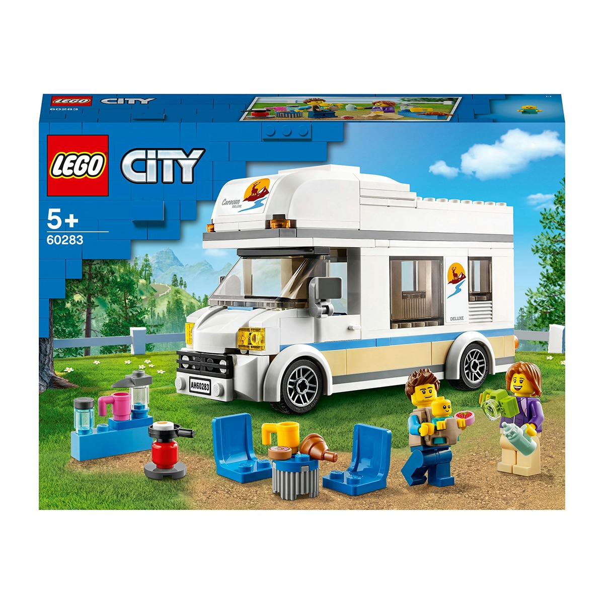 Juguete de Construcción Autocaravana de Vacaciones con Accesorios LEGO City Great Vehicles - 60283 1
