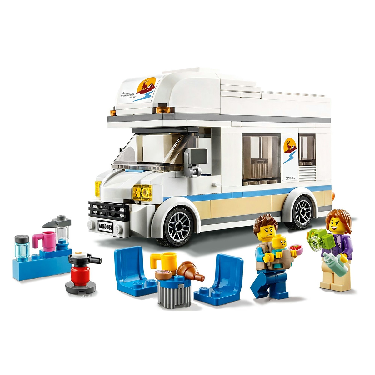 Juguete de Construcción Autocaravana de Vacaciones con Accesorios LEGO City Great Vehicles - 60283 4