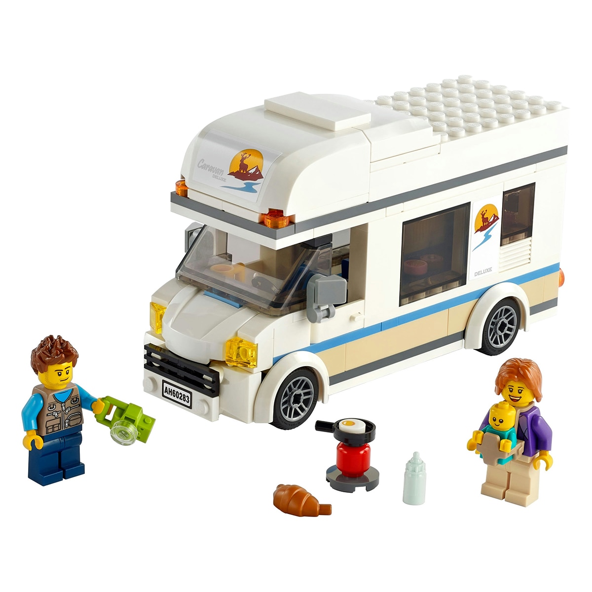 Juguete de Construcción Autocaravana de Vacaciones con Accesorios LEGO City Great Vehicles - 60283 8