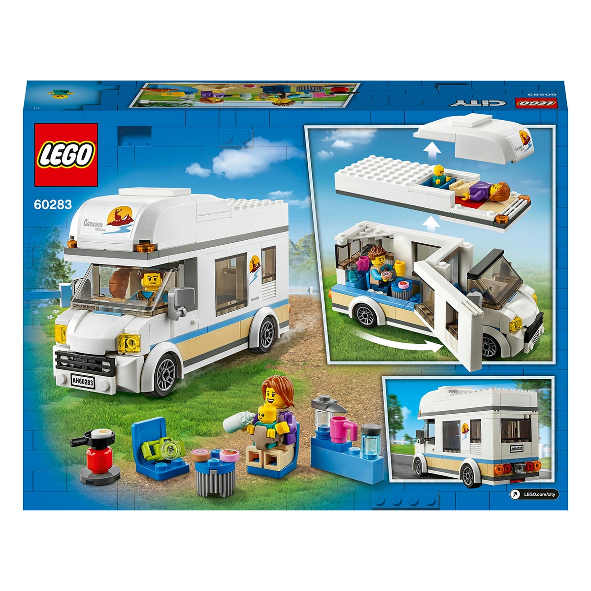 Juguete de Construcción Autocaravana de Vacaciones con Accesorios LEGO City Great Vehicles - 60283 9