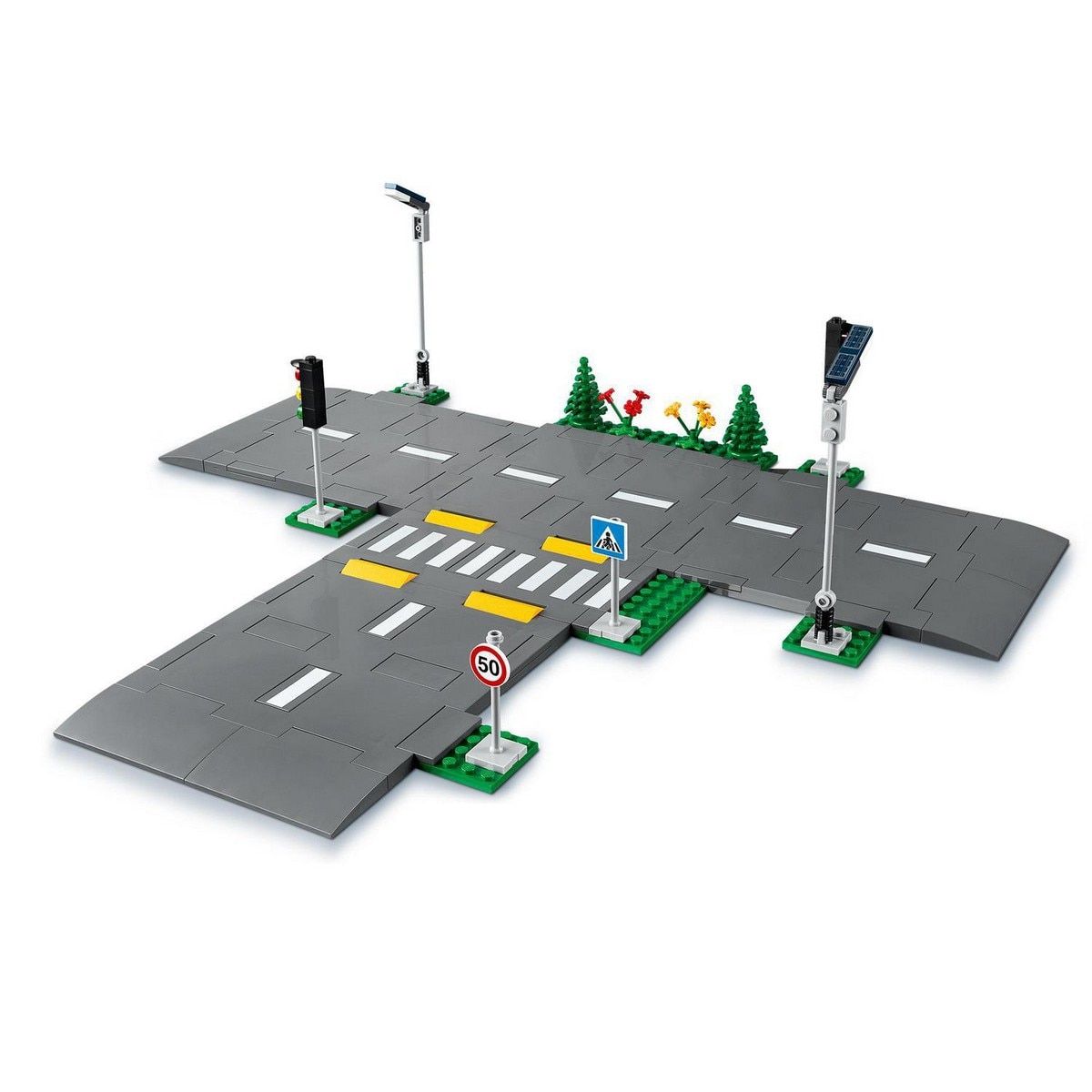 Set de Accesorios de Construcción Bases de Carretera para Juguetes LEGO City My City - 60304 3