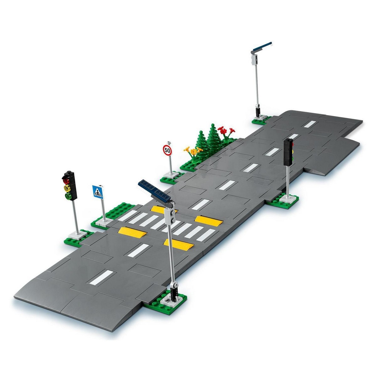 Set de Accesorios de Construcción Bases de Carretera para Juguetes LEGO City My City - 60304 5