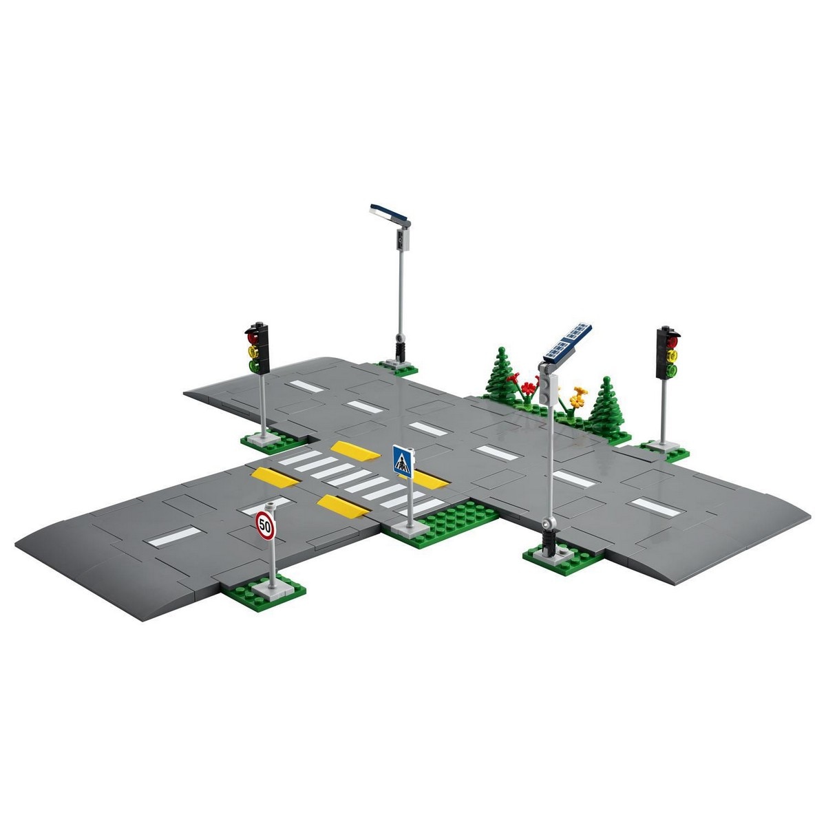 Set de Accesorios de Construcción Bases de Carretera para Juguetes LEGO City My City - 60304 8