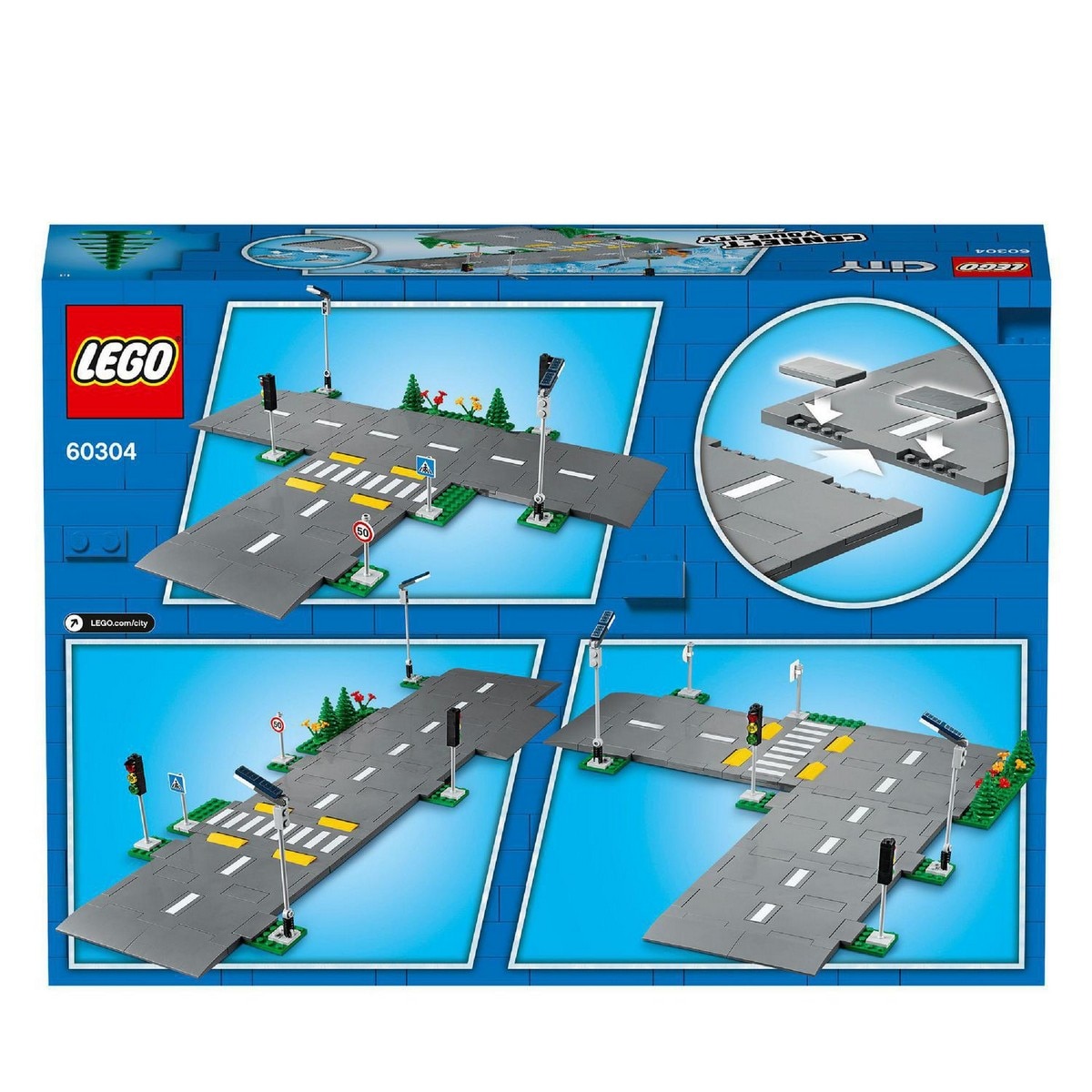 Set de Accesorios de Construcción Bases de Carretera para Juguetes LEGO City My City - 60304 9