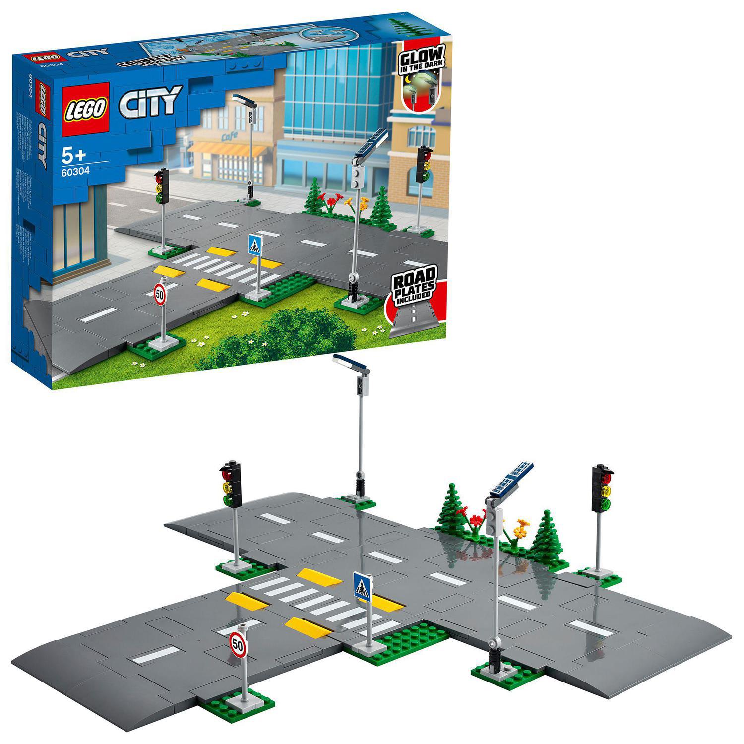 Set de Accesorios de Construcción Bases de Carretera para Juguetes LEGO City My City - 60304 10