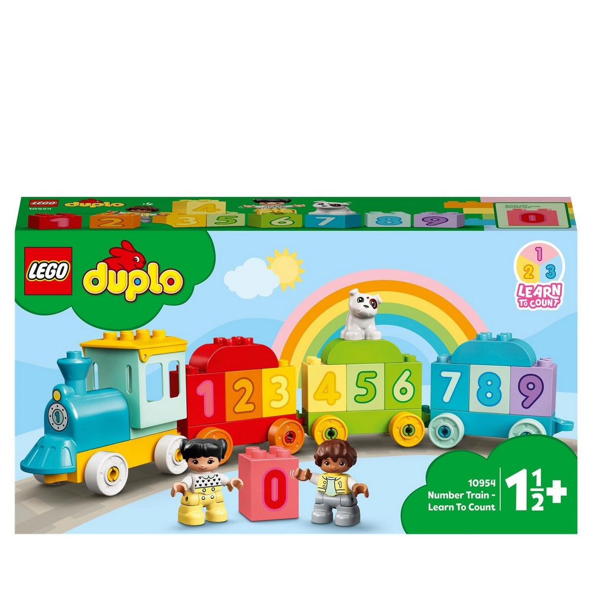 Imagen 0 de Juguete Educativo de Construcción Tren de los Números: Aprende a Contar LEGO DUPLO - 10954