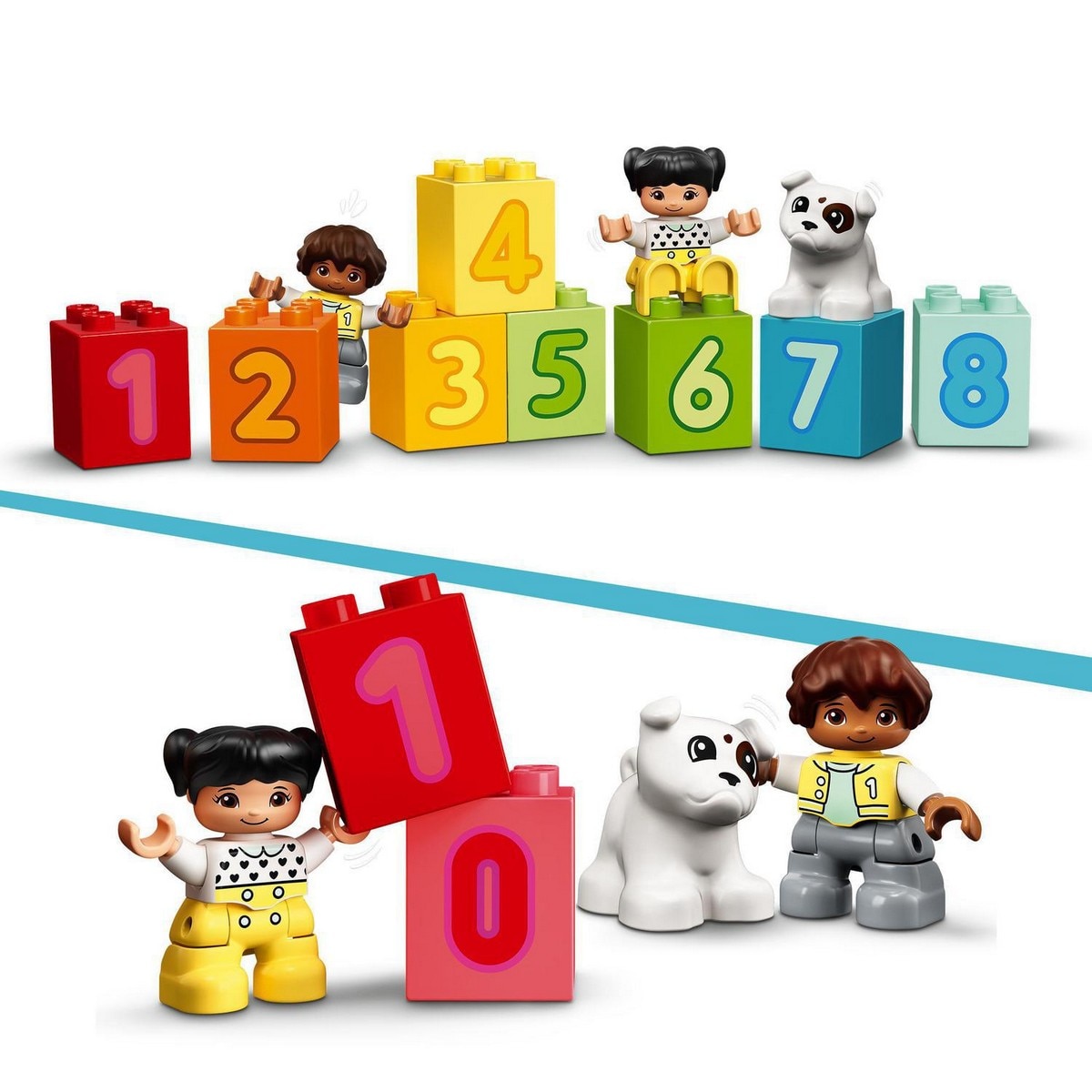Juguete Educativo de Construcción Tren de los Números: Aprende a Contar LEGO DUPLO - 10954 5