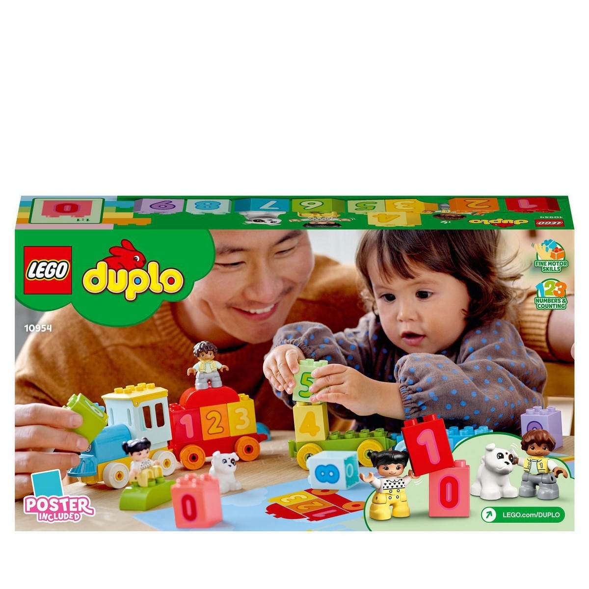 Juguete Educativo de Construcción Tren de los Números: Aprende a Contar LEGO DUPLO - 10954 9