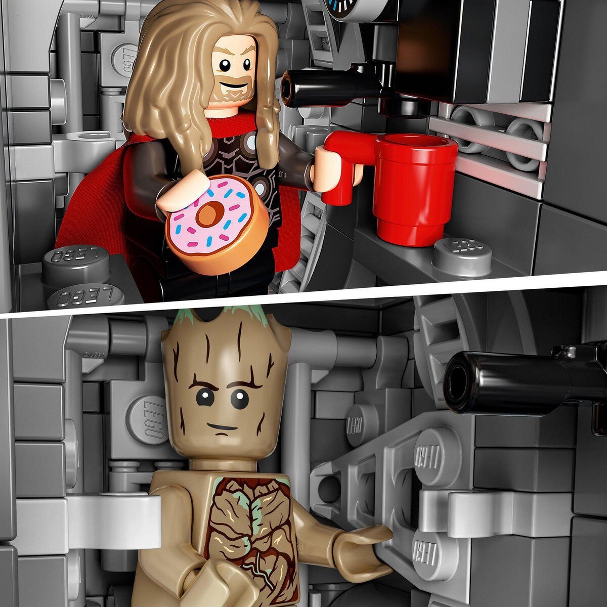 Juguete de construcción Nave de los Guardianes de la Galaxia Set de Los Vengadores LEGO Marvel 5