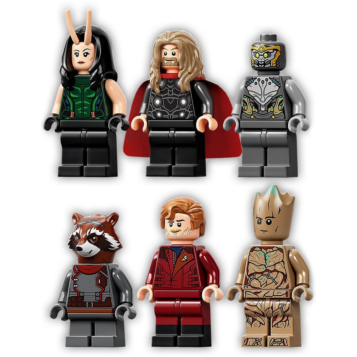 Juguete de construcción Nave de los Guardianes de la Galaxia Set de Los Vengadores LEGO Marvel 6