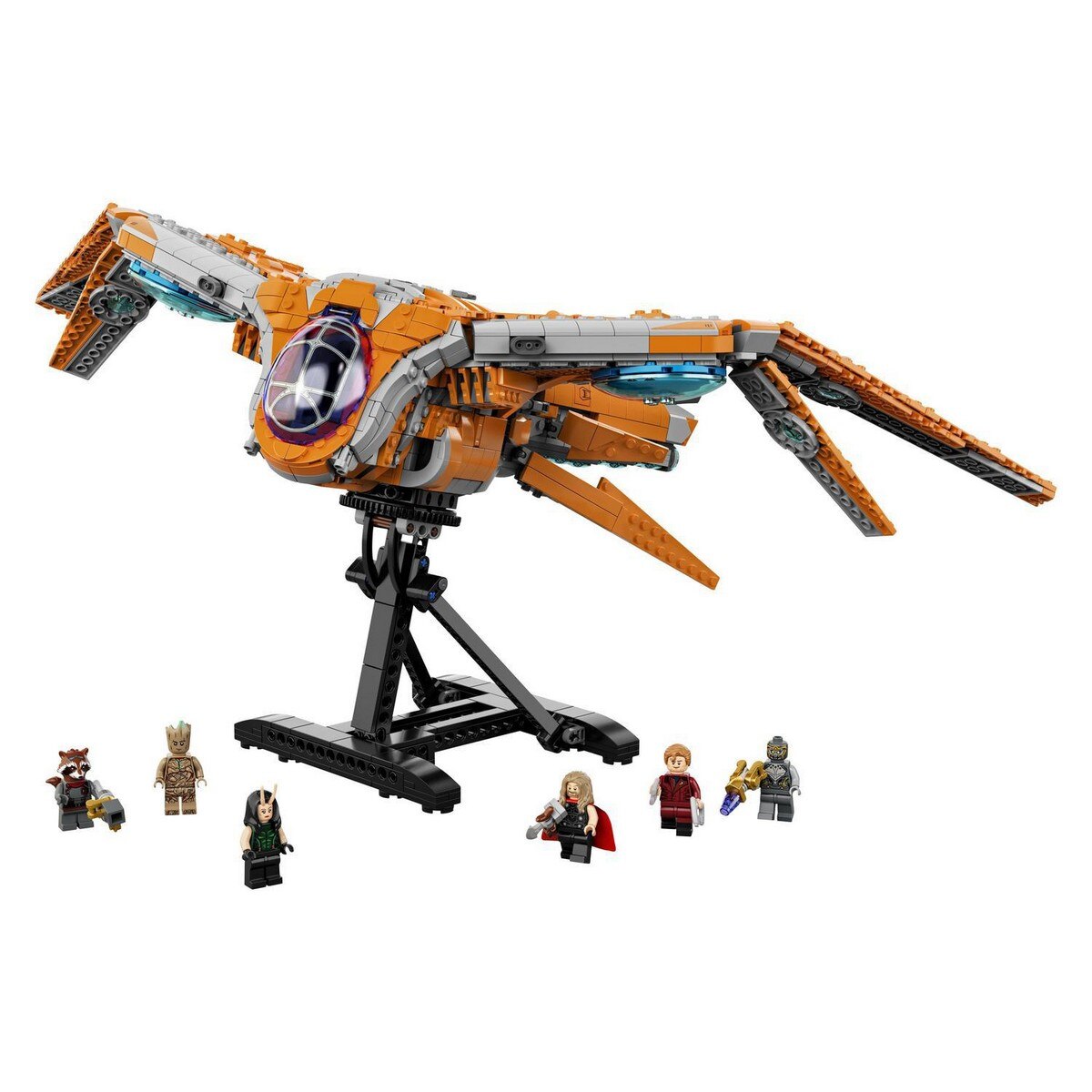 Juguete de construcción Nave de los Guardianes de la Galaxia Set de Los Vengadores LEGO Marvel 7