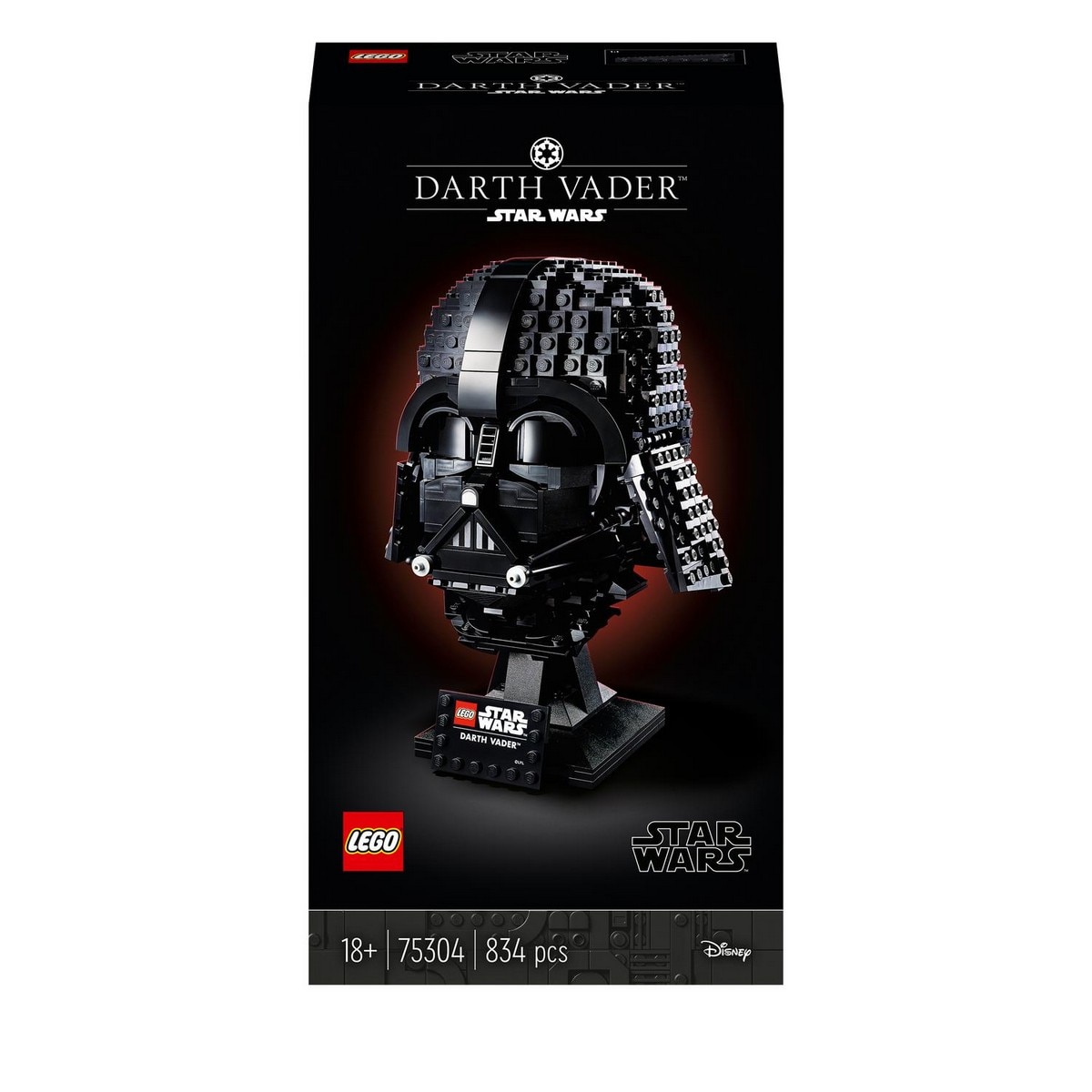 Modelo de Construcción Casco de Darth Vader Coleccionable LEGO Star Wars - 75304 1