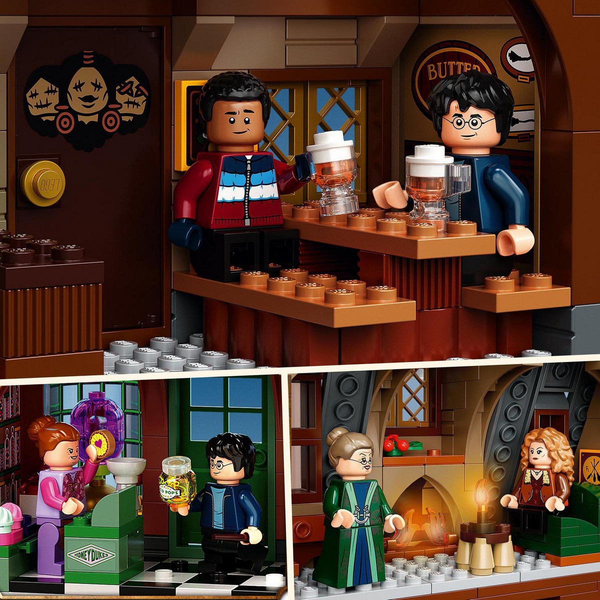 Juguete de Construcción Visita a la Aldea de Hogsmeade con Las Tres Escobas Coleccionable Wizarding World LEGO Harry Potter - 76388 5