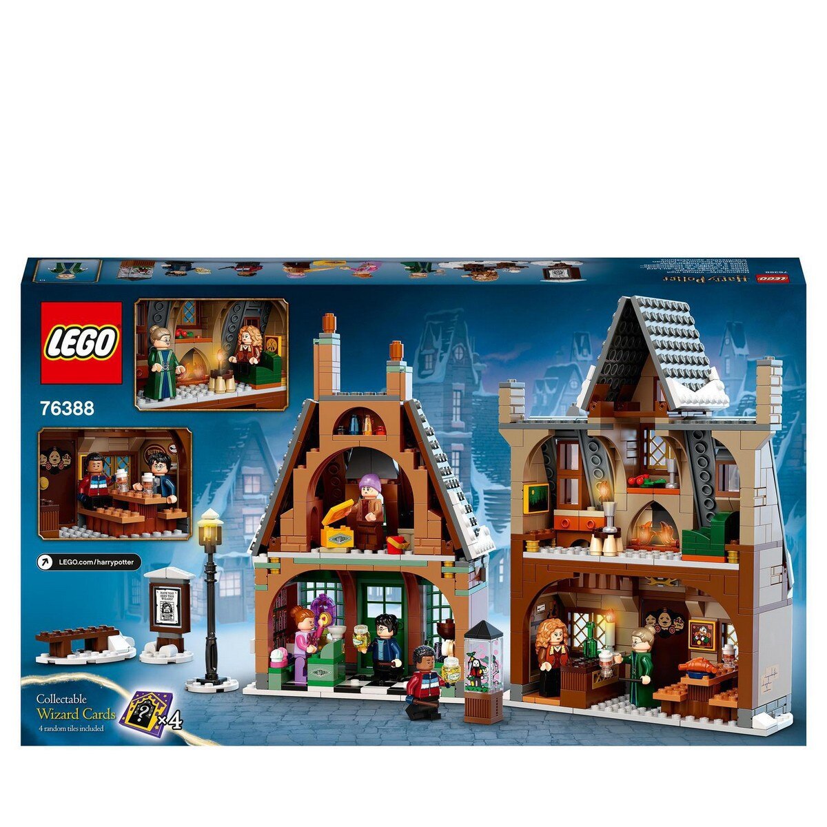 Juguete de Construcción Visita a la Aldea de Hogsmeade con Las Tres Escobas Coleccionable Wizarding World LEGO Harry Potter - 76388 8
