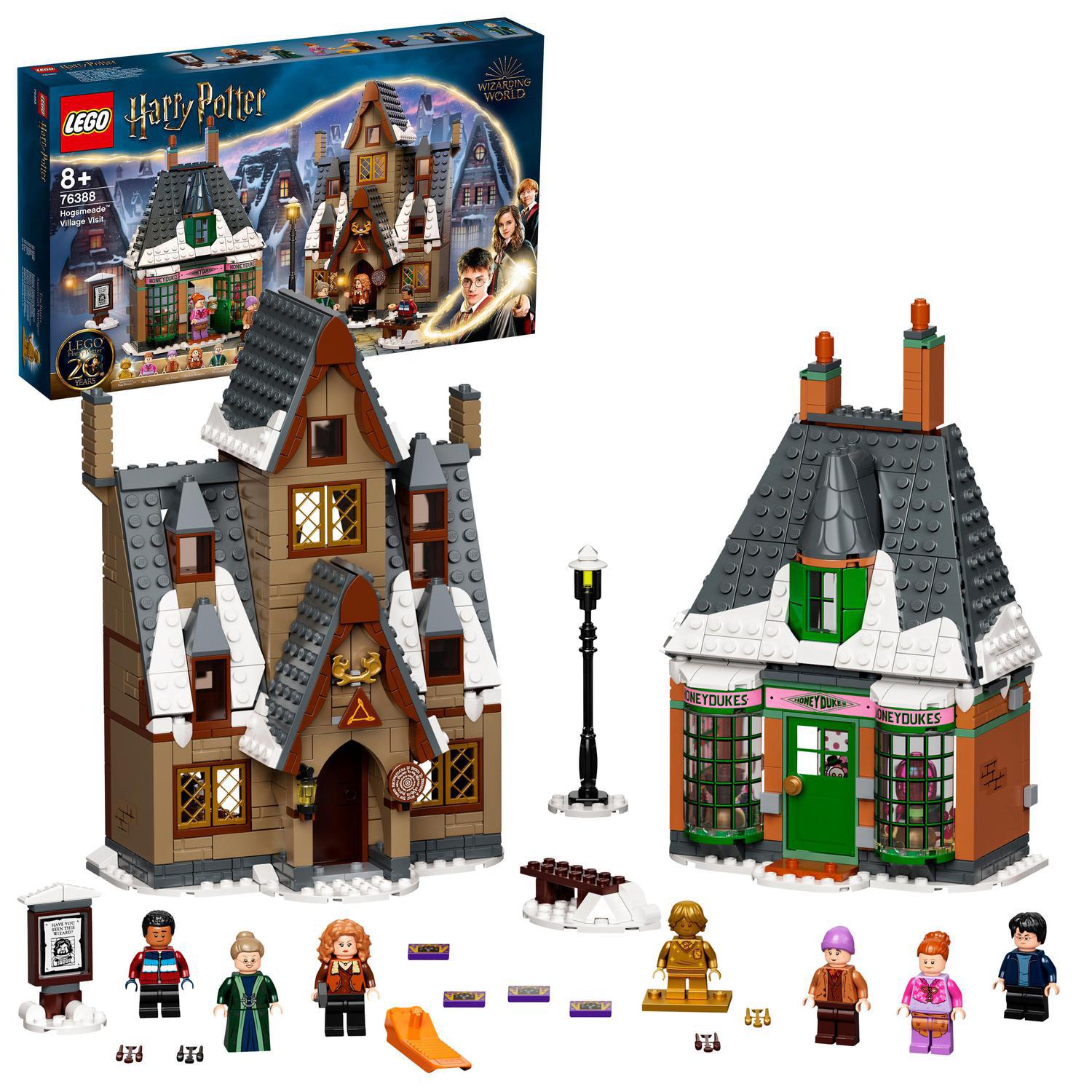 Juguete de Construcción Visita a la Aldea de Hogsmeade con Las Tres Escobas Coleccionable Wizarding World LEGO Harry Potter - 76388 9