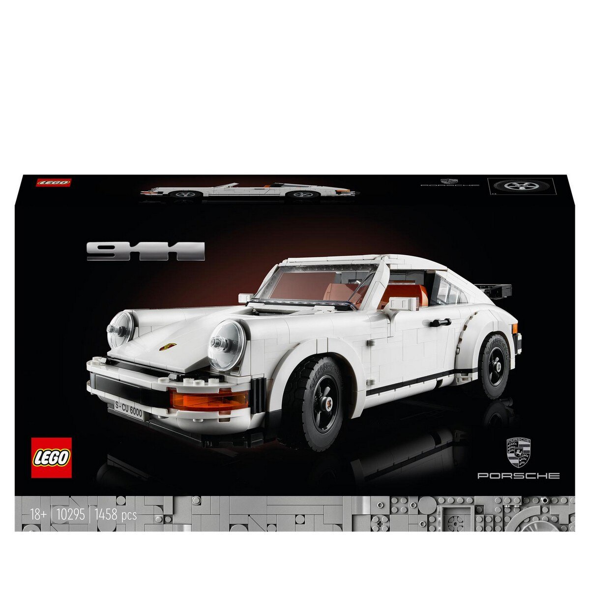 LEGO – Réplica de Coche de Carreras para Construir Porsche 911 LEGO Icons.