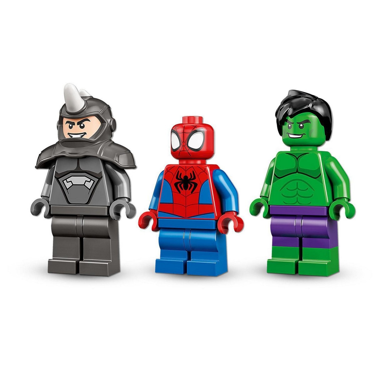 Juguete de Construcción Spidey y Su Super Equipo Camiones de Combate de Hulk y Rino LEGO Marvel - 10782 5
