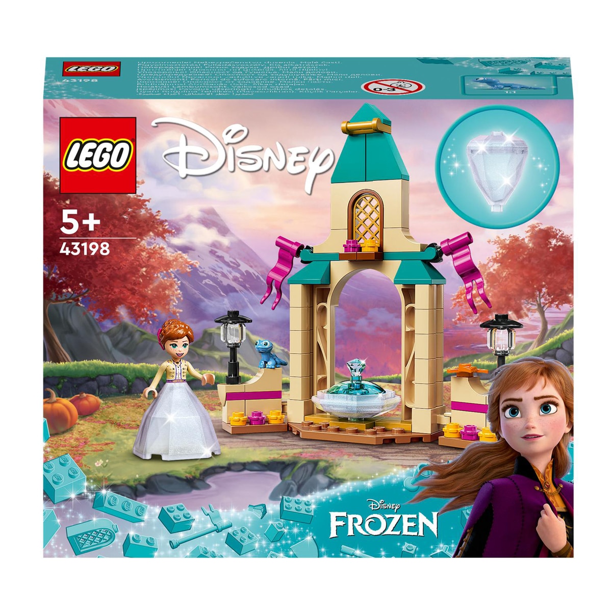 Set de Construcción Patio del Castillo de Anna Frozen LEGO Disney Frozen - 43198 1
