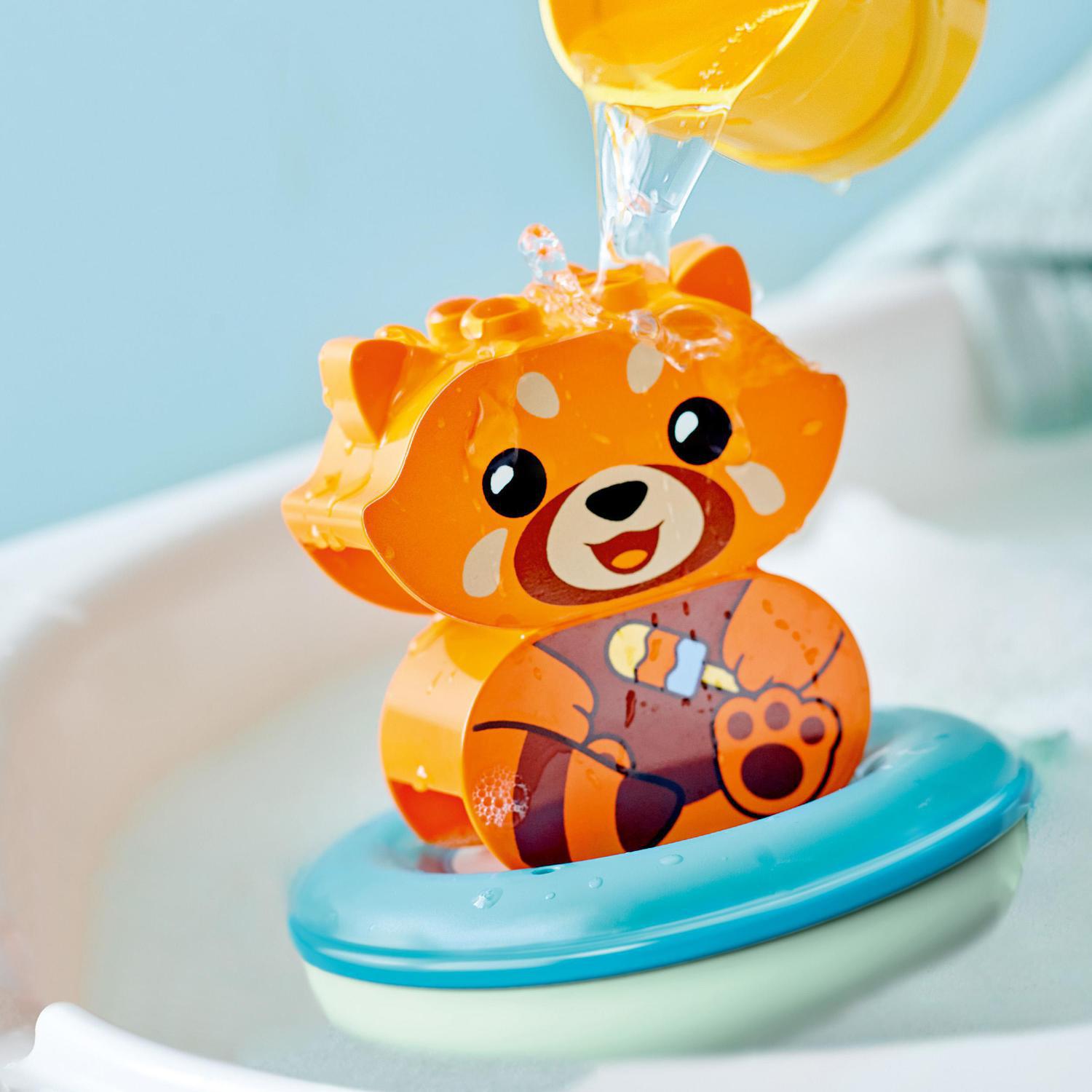 Juguetes para la Bañera Diversión en el Baño: Panda Rojo Flotante LEGO DUPLO - 10964 3