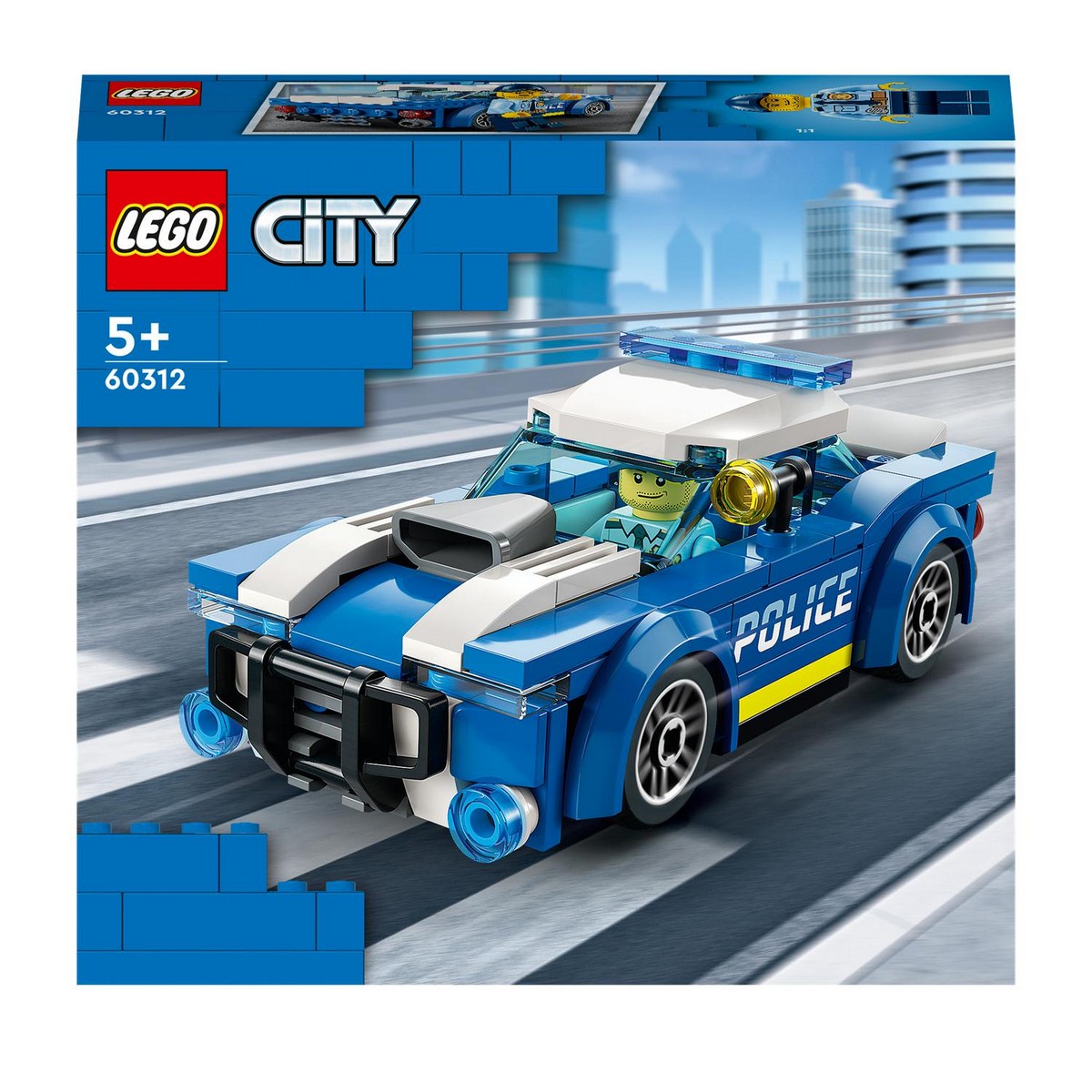 Imagen 0 de Juguete para Construir Coche de Policía Deportivo LEGO City Police - 60312