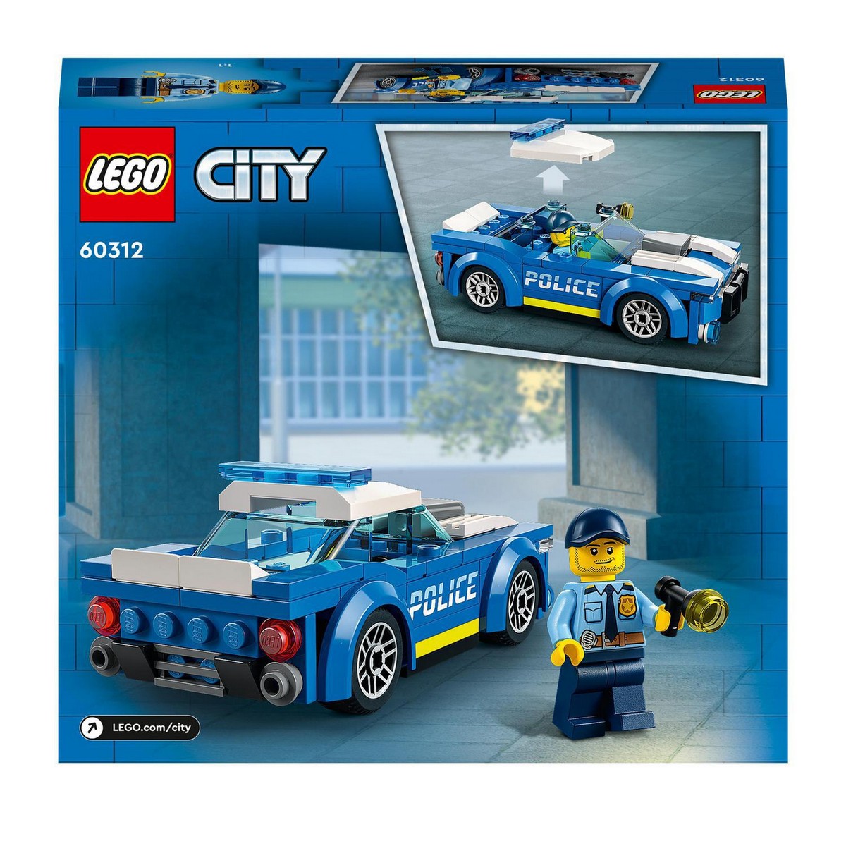 Juguete para Construir Coche de Policía Deportivo LEGO City Police - 60312 8