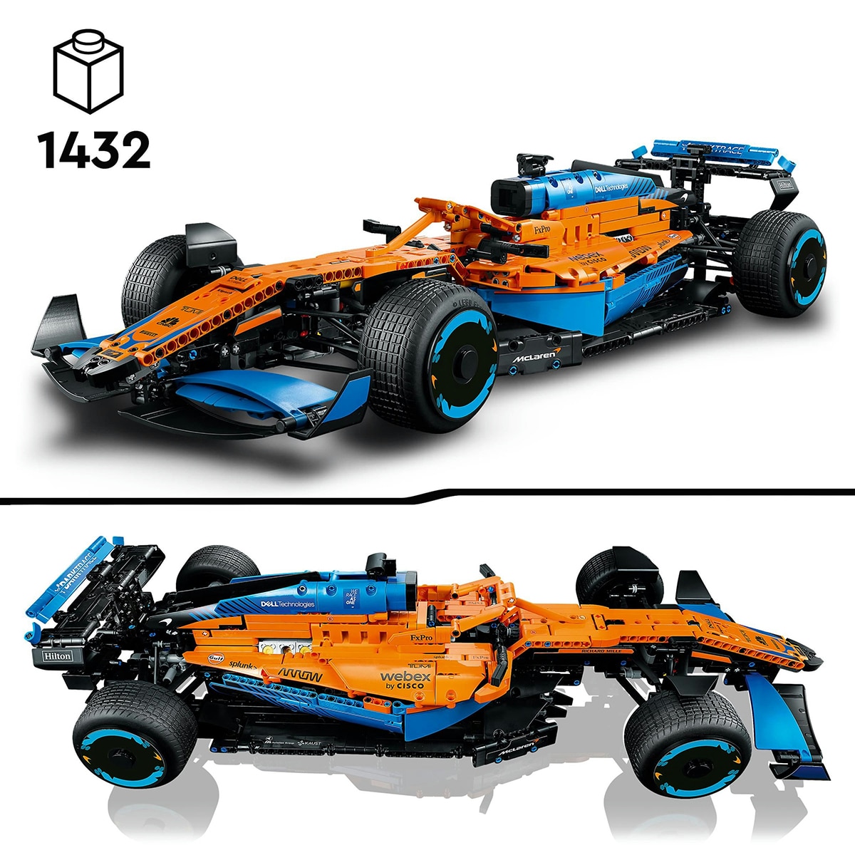 Réplica de Coche de Carreras McLaren Formula 1 de Juguete LEGO Technic - 42141 5