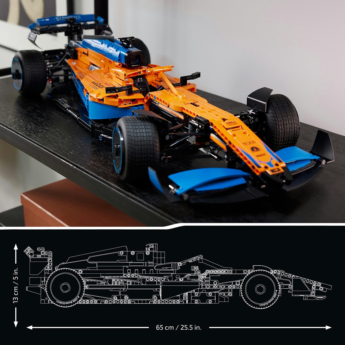 Réplica de Coche de Carreras McLaren Formula 1 de Juguete LEGO Technic - 42141 6
