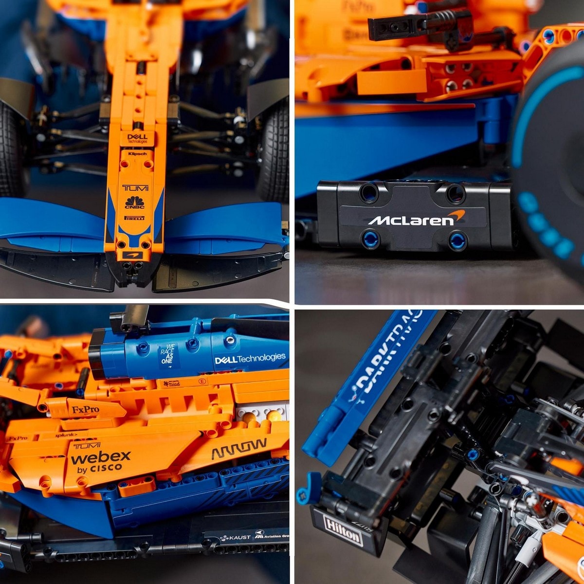 Réplica de Coche de Carreras McLaren Formula 1 de Juguete LEGO Technic - 42141 8