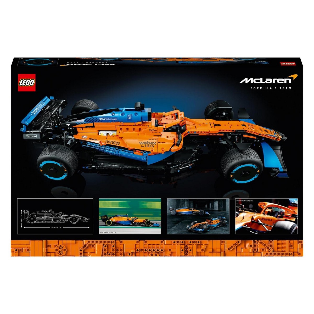 Réplica de Coche de Carreras McLaren Formula 1 de Juguete LEGO Technic - 42141 11