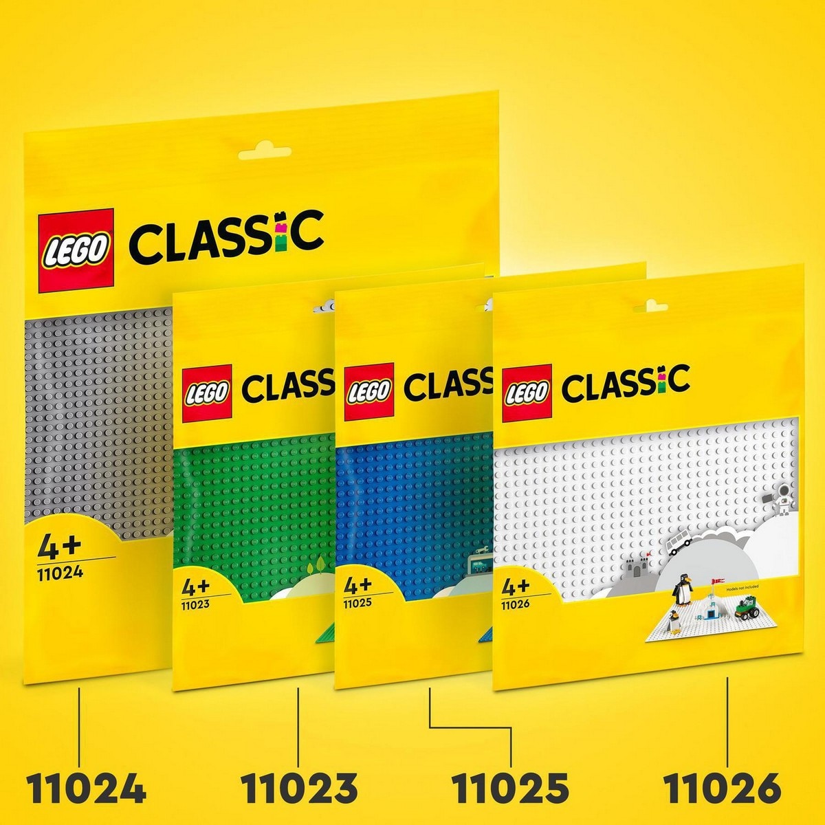 Accesorios de Construcción Placa Base Azul 32x32 LEGO Classic - 11025 6