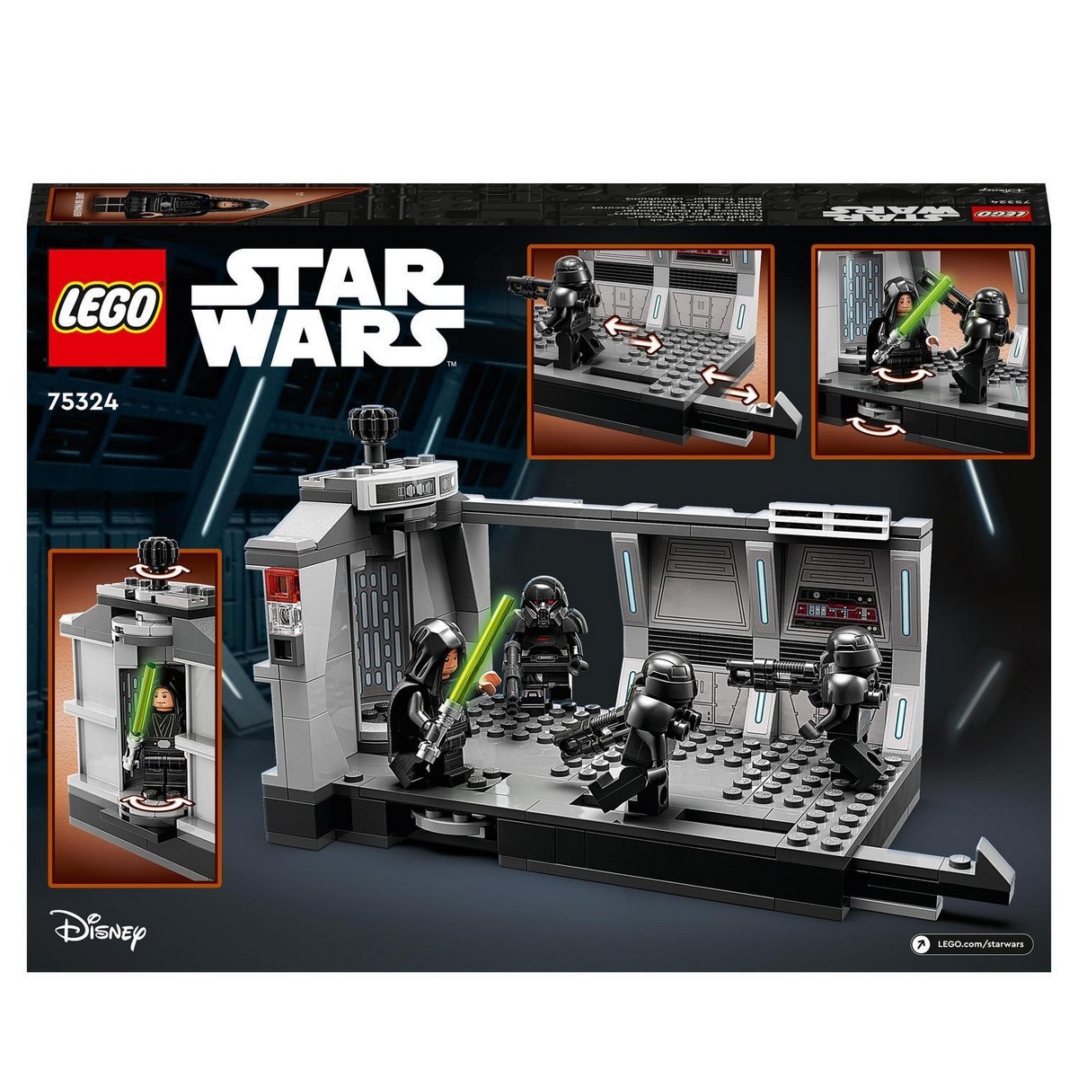 Juego para Construir The Mandalorian: Ataque de los Soldados Oscuros LEGO Star Wars - 75324 8