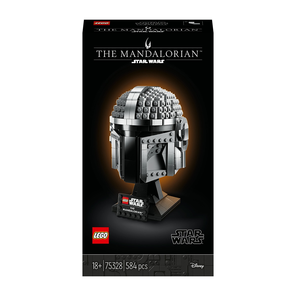 Juguete de construcción Casco del Mandaloriano Coleccionable LEGO Star Wars - 75328 1