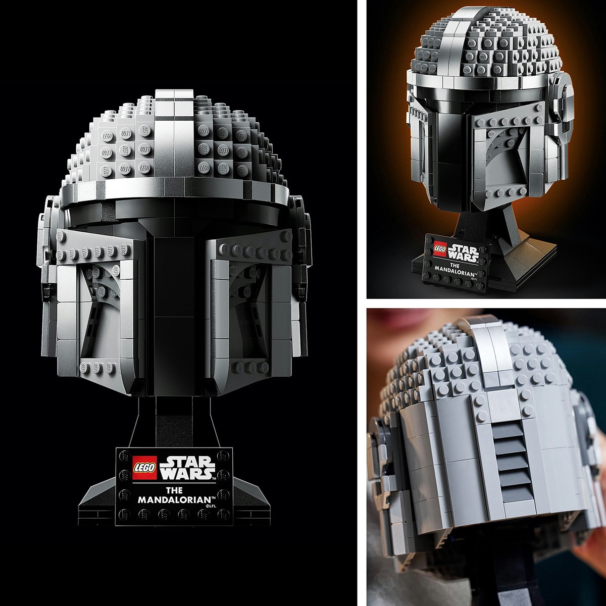Juguete de construcción Casco del Mandaloriano Coleccionable LEGO Star Wars - 75328 6