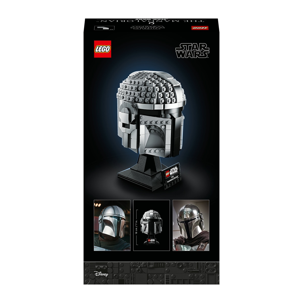 Juguete de construcción Casco del Mandaloriano Coleccionable LEGO Star Wars - 75328 9
