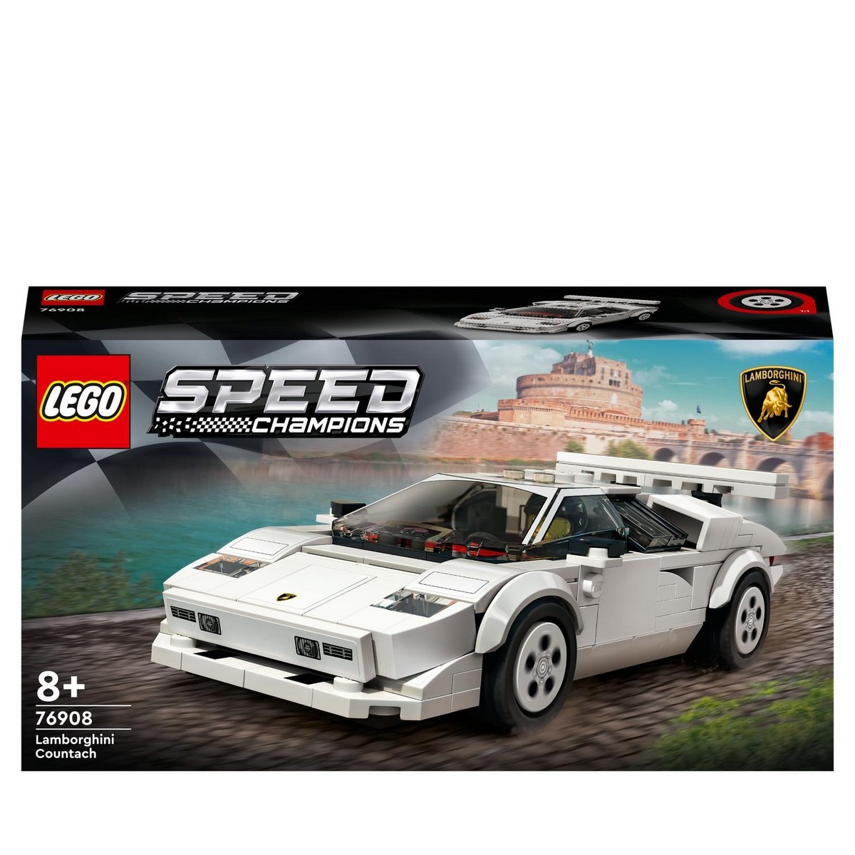 Juguete de construcción Coche Deportivo Lamborghini Countach LEGO Speed Champions 1