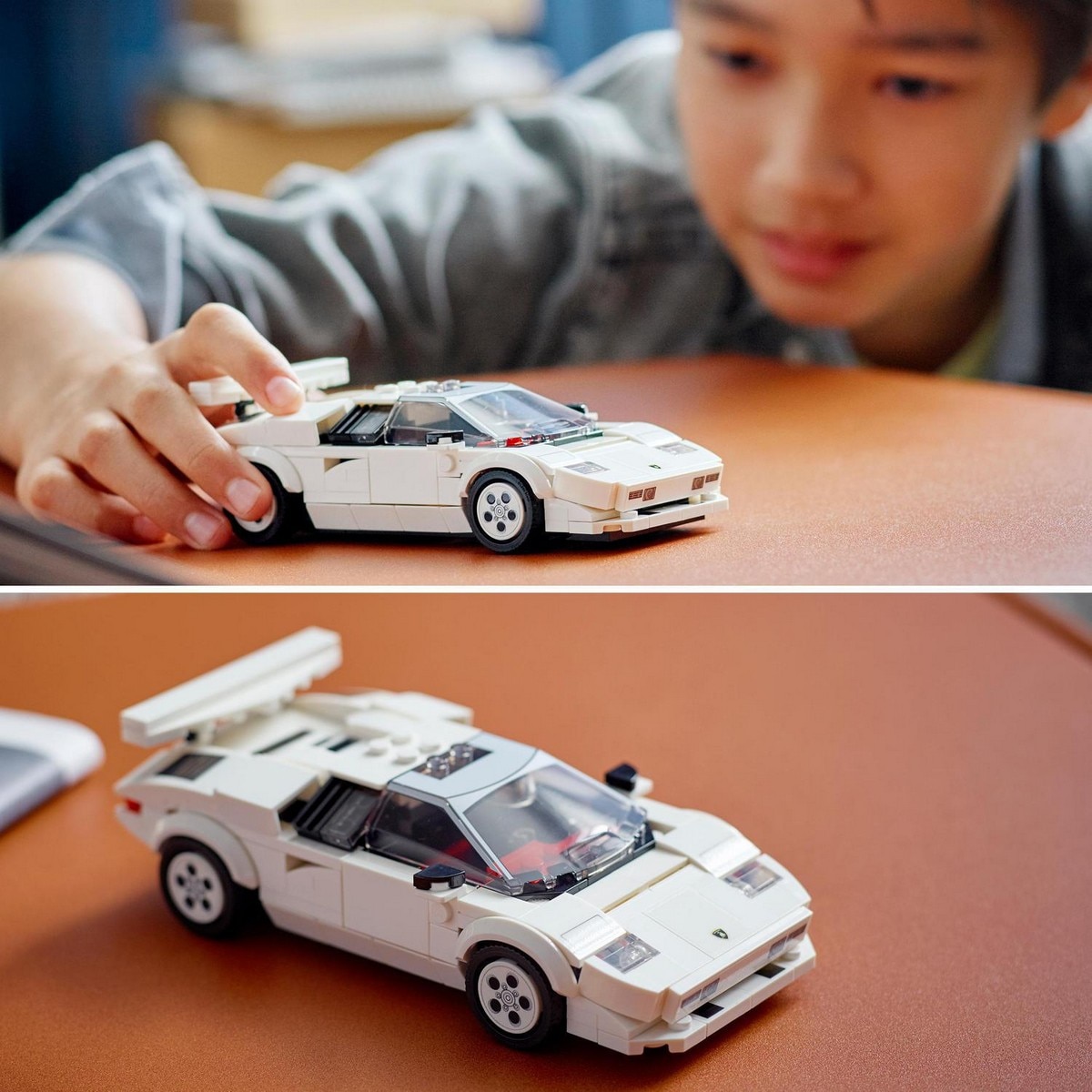 Juguete de construcción Coche Deportivo Lamborghini Countach LEGO Speed Champions 2