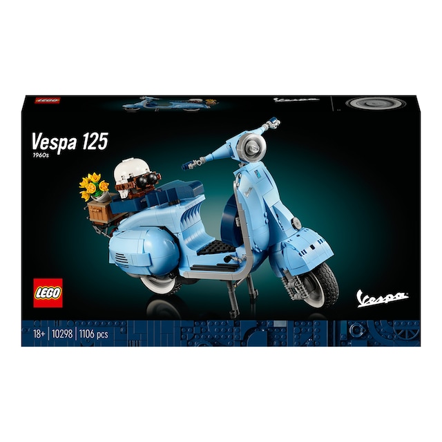 Imagen 0 de Modelo de Moto para Construir Vespa 125 Coleccionable LEGO Icons