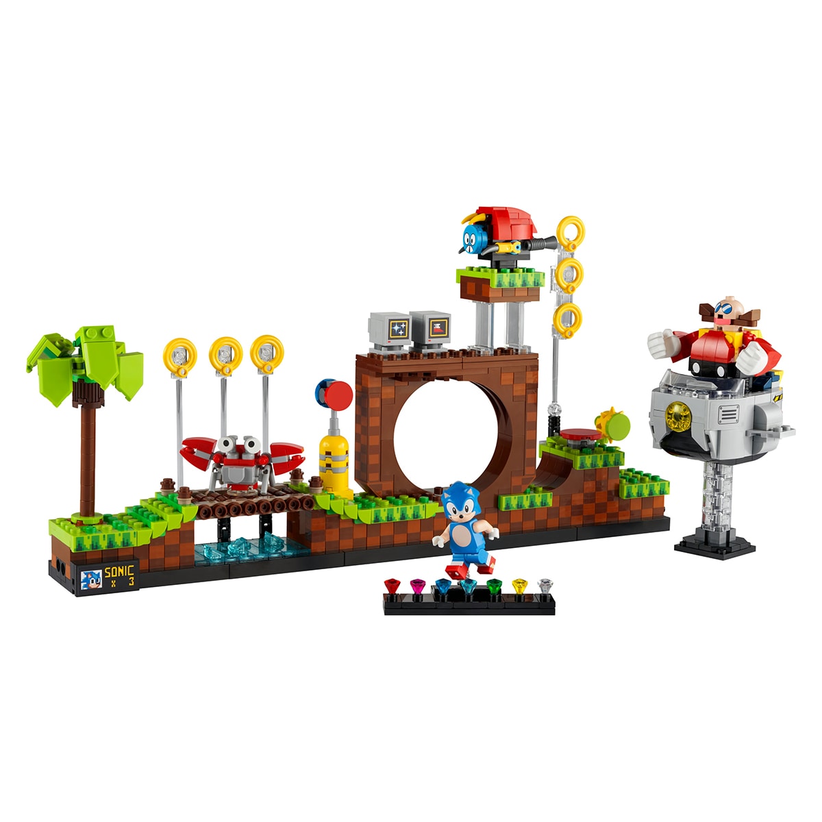 Set de construcción Sonic the Hedgehog - Green Hill Zone Set con Mini Figuras LEGO Ideas - 21331 8