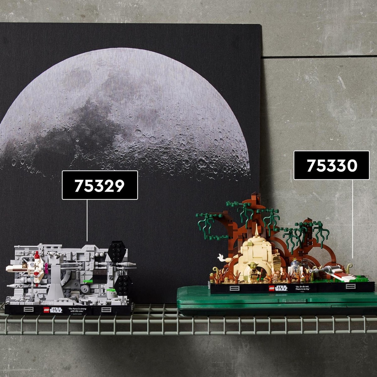 Maqueta para Construir Diorama: Entrenamiento Jedi en Dagobah con Yoda y Luke Skywalker LEGO Star Wars - 75330 7